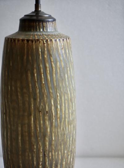 Gunnar Nylund Large stoneware table lamp by GUNNAR NYLUND