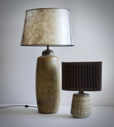 Gunnar Nylund Large stoneware table lamp by GUNNAR NYLUND