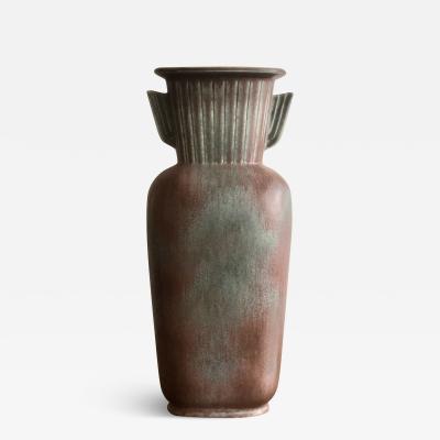 Gunnar Nylund Large stoneware vase by Gunnar Nylund