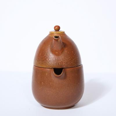 Gunnar Nylund Mid Century Modern Double Ceramic Teapot by Gunnar Nylund for R rstrand