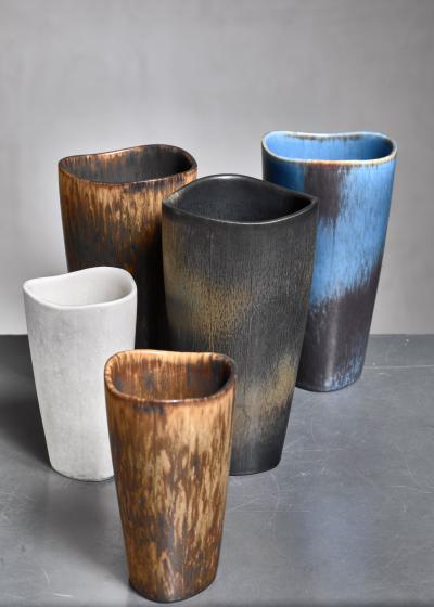 Gunnar Nylund Set of 3 Gunnar Nylund Ask vases