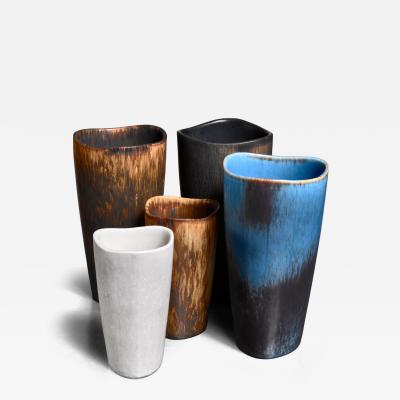 Gunnar Nylund Set of 3 Gunnar Nylund Ask vases