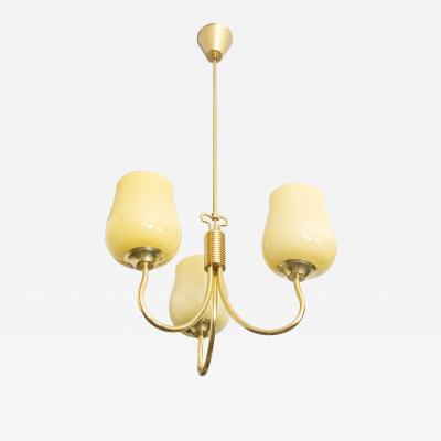 Gunnel Nyman GUNNEL NYMAN 3 ARM PENDANT LAMP FOR IDMAN FINLAND