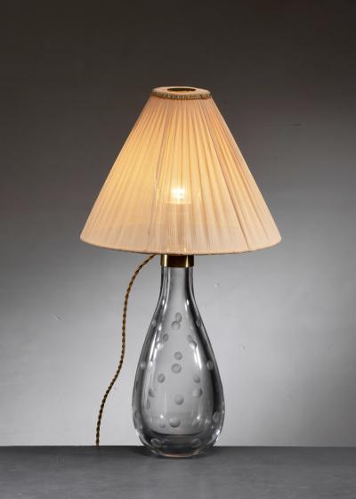 Gunnel Nyman Gunnel Nyman glass table lamp