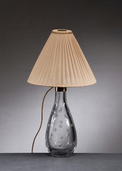 Gunnel Nyman Gunnel Nyman glass table lamp