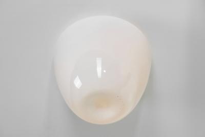 Gunnel Nyman Model 80115 Opal Ceiling Lamp by Gunnel Nyman for Idman Finland Mid 20th C