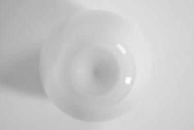 Gunnel Nyman Opal Glass Ceiling Lamp by Gunnel Nyman Attr for Idman Finland 1950s