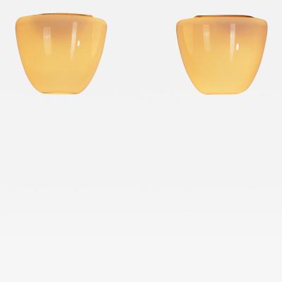 Gunnel Nyman Pair of Model 80115 Ceiling Lamps by Gunnel Nyman for Idman Oy Finland 1950s