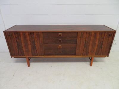 Gunni Omann Danish Modern Rosewood Credenza Sideboard Gunni Omann Style Mid Century