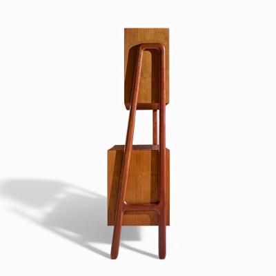 Gunni Omann Gunni Omann for Omann Jun Model 3 Mid Century Danish Teak Credenza and Hutch