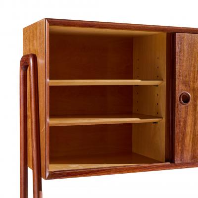 Gunni Omann Gunni Omann for Omann Jun Model 3 Mid Century Danish Teak Credenza and Hutch