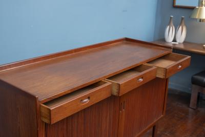 Gustav Bertelsen Scandinavian Modern Gustav Berthelsen Teak Credenza