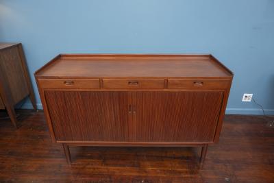 Gustav Bertelsen Scandinavian Modern Gustav Berthelsen Teak Credenza