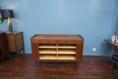 Gustav Bertelsen Scandinavian Modern Gustav Berthelsen Teak Credenza