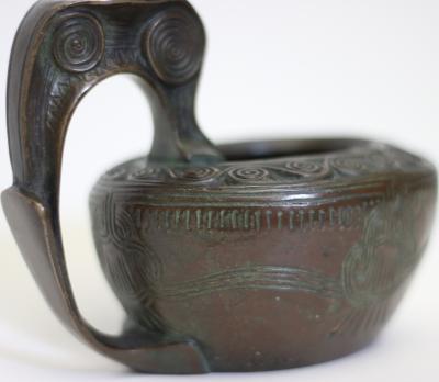 Gustav Gurschner Gustav Gurschner Bowl with Handle