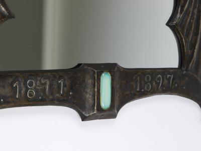 Gustav Klimt Vienna Secession Art Nouveau Gustav Klimt Attr Tragedy Theater Wall Mirror