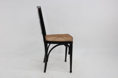 Gustav Siegel Gustav Siegel for J J Kohn Three Ebonised Bentwood Dining cafe Chairs