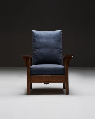 Gustav Stickley Oak Mission Armchair by Gustav Stickley United States 20th C