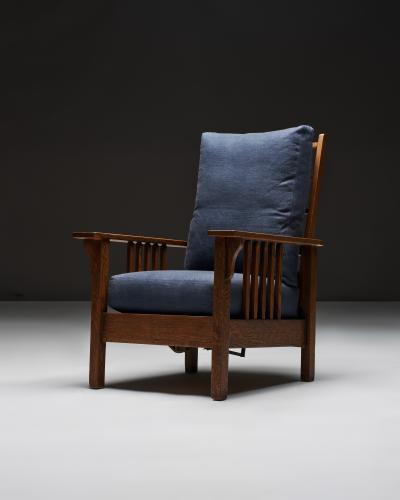 Gustav Stickley Oak Mission Armchair by Gustav Stickley United States 20th C