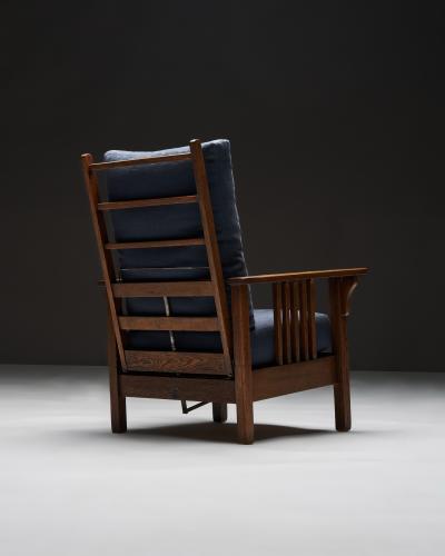 Gustav Stickley Oak Mission Armchair by Gustav Stickley United States 20th C