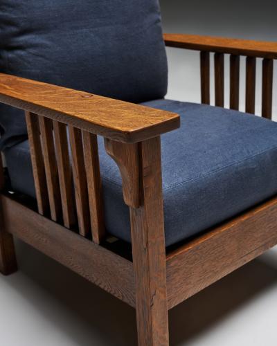 Gustav Stickley Oak Mission Armchair by Gustav Stickley United States 20th C