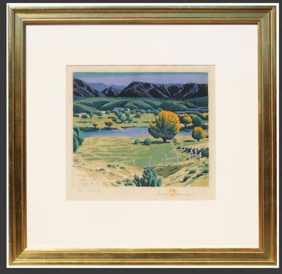 Gustave Baumann Rio Tesuque