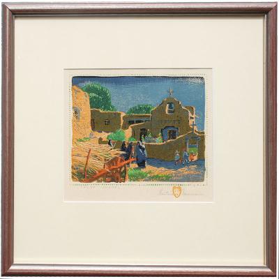 Gustave Baumann Talpa Chapel