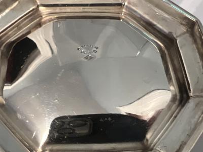 Gustave Keller FRENCH ART DECO SILVER VASES DESIGNED BY GUSTAVE KELLER