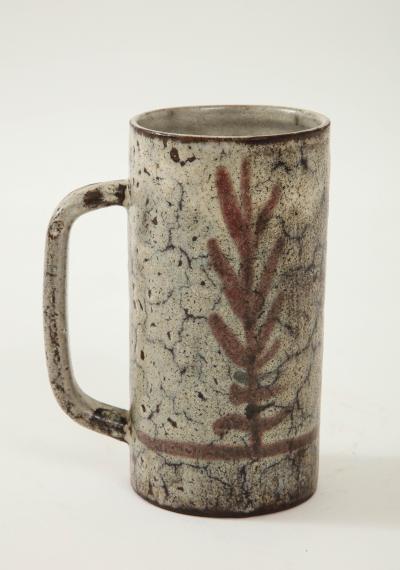 Gustave Raynaud Decorative Vintage Ceramic Jug by Gustave Raynaud circa 1960