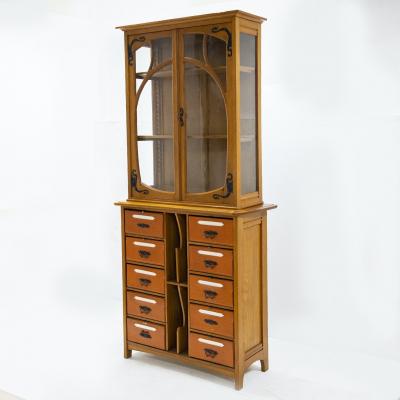 Gustave Serrurier Bovy Gustave Serrurier Bovy Cabinet in oak