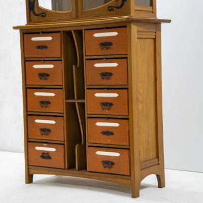 Gustave Serrurier Bovy Gustave Serrurier Bovy Cabinet in oak