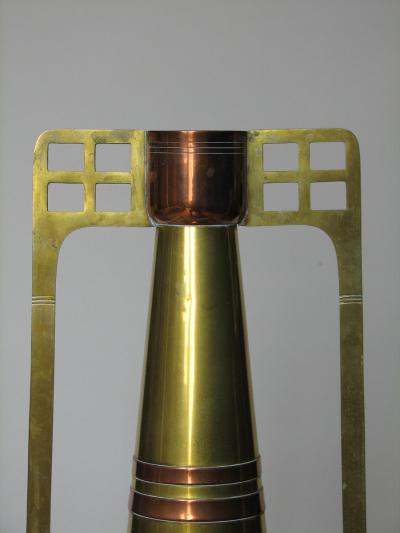 Gustave Serrurier Bovy Secessionist Period Metal Vase