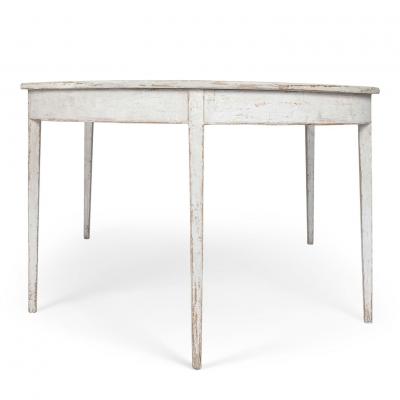 Gustavian Painted Dining Table Circa 1810