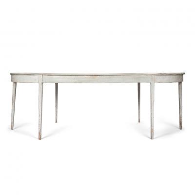 Gustavian Painted Dining Table Circa 1810