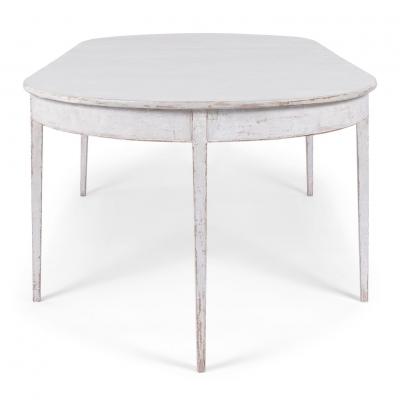 Gustavian Painted Dining Table Circa 1810