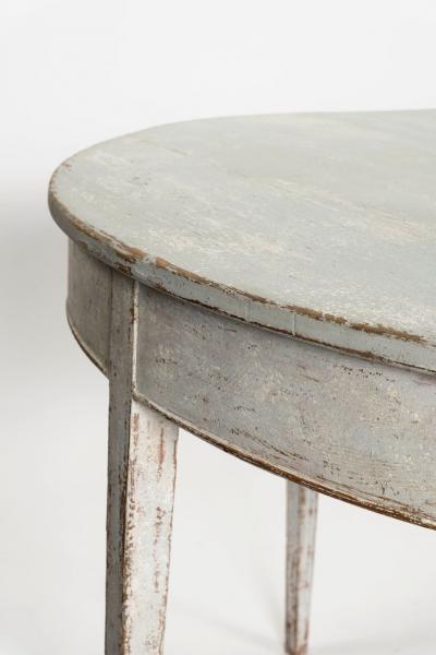 Gustavian Painted Dining Table Circa 1810