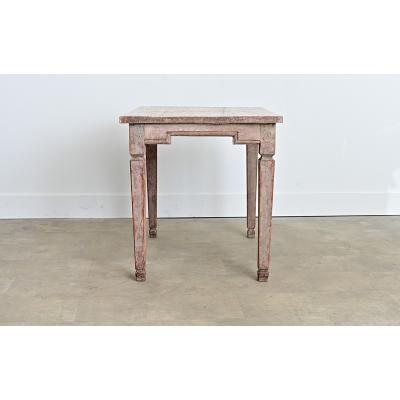 Gustavian Period 18th Century Swedish Painted Center Table