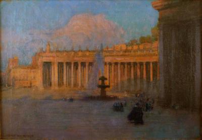 Gustavo Bacarisas Saint Peters Square Rome