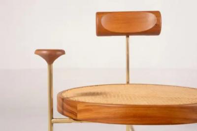 Gustavo Bittencourt Contemporary Torno Armchair by Brazilian Designer Gustavo Bittencourt 2023