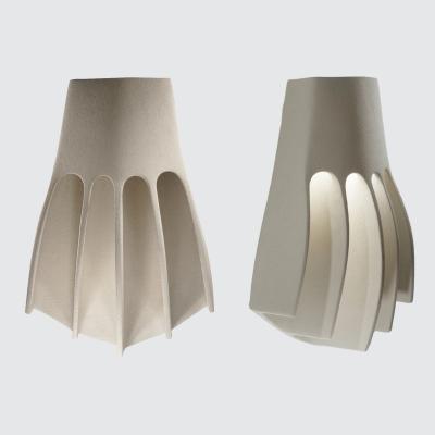 Guy Bareff PAIR OF GRIFFE Ceramic wall lights by Guy Bareff