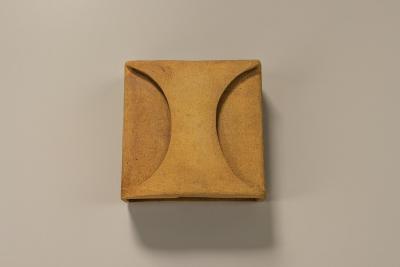 Guy Bareff Wall Applique by Guy Bareff in Terracotta and Grog Clay France 1970s