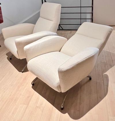 Guy Besnard Guy Besnard awesome comfy pair of reclining chairs