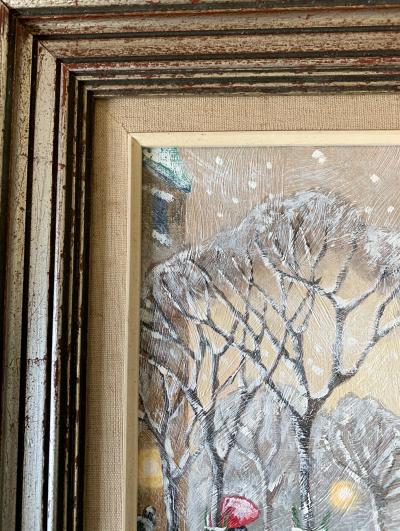 Guy Carleton Wiggins Impressionism Oil on Board Guy C Wiggins