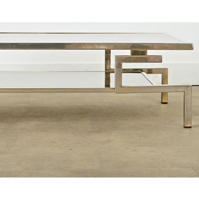 Guy LeFevre French Vintage Coffee Table in the Manner of Guy Lef vre