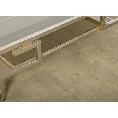 Guy LeFevre French Vintage Coffee Table in the Manner of Guy Lef vre