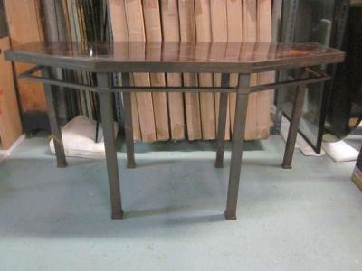 Guy LeFevre Large French Mid Century Modern Bronze Console by Guy Lefevre for Maison Jansen