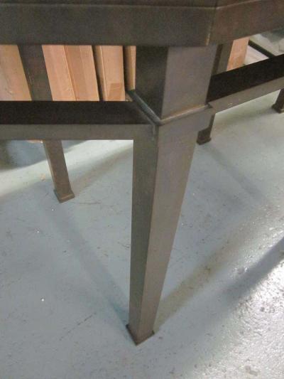 Guy LeFevre Large French Mid Century Modern Bronze Console by Guy Lefevre for Maison Jansen