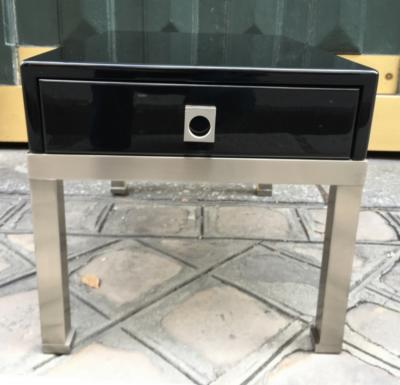 Guy LeFevre Pair of end tables by Guy Lefevre for Maison Jansen France 1970s