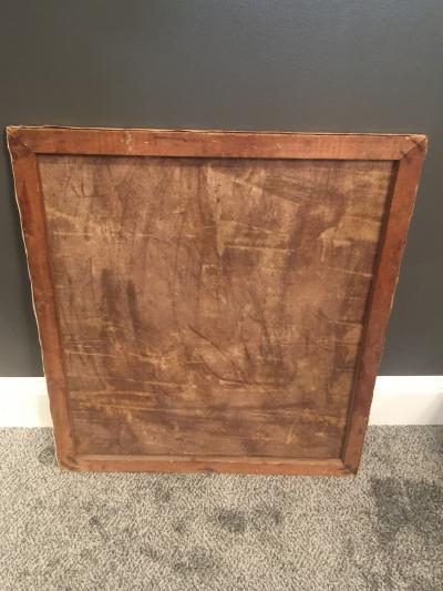 H Buckley INCREDIBLE ART DECO PAINTING OF VENUS AND DIANA