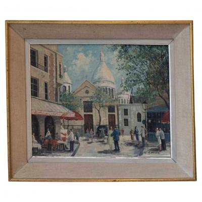 H Gouter Montmartre au Printemps Place du Tertre and Sacr C ur Paris